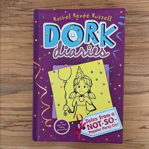 Dork Diaries Party Book - Purple